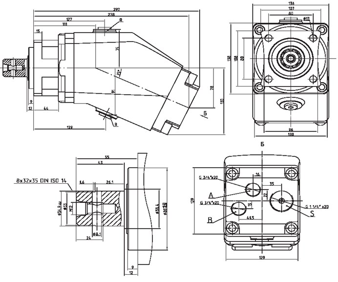 Двухпоточный насос СЕРИИ 311.TF: фото 3